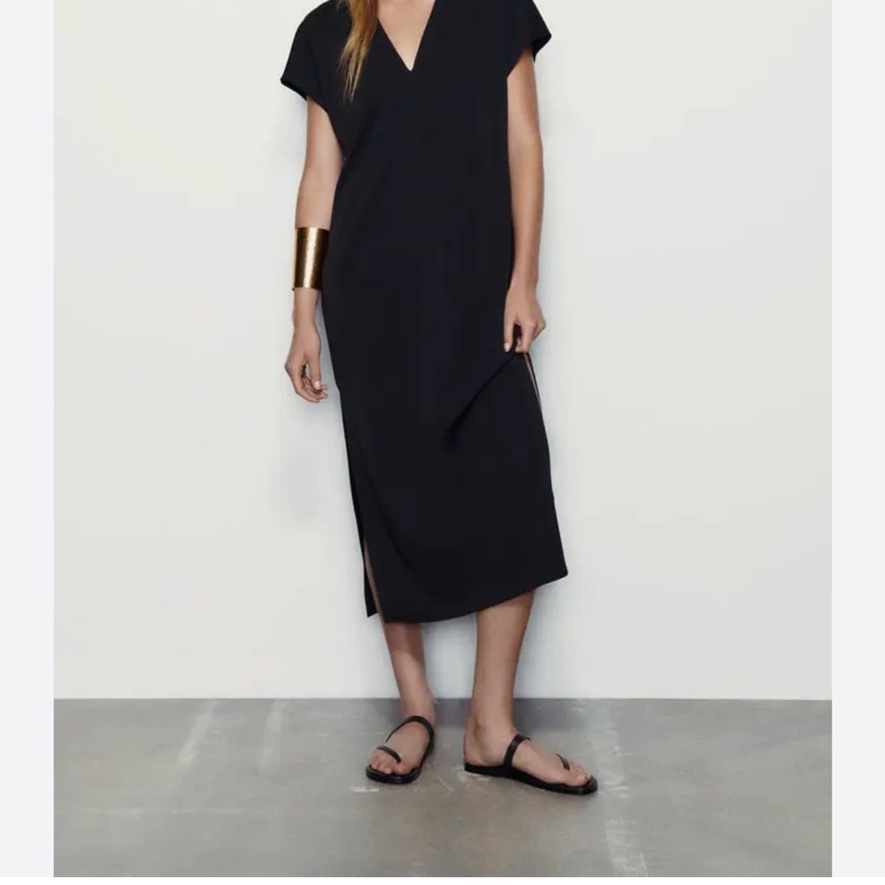 Zara tunic v Neck Dress